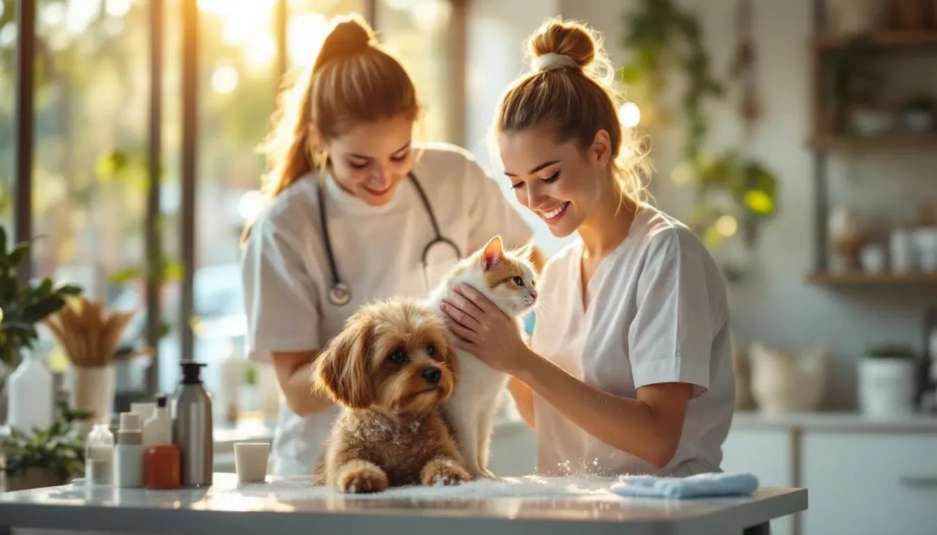 Guia Completo de Banho e Tosa para Cães e Gatos